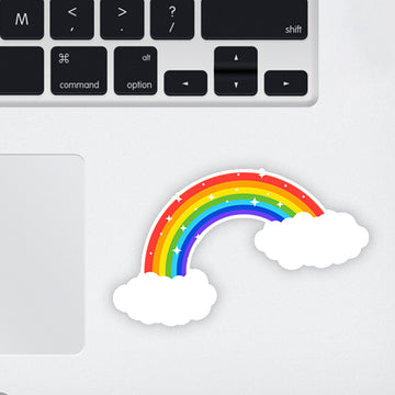 Rainbow Laptop Sticker