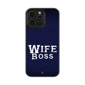 Wife Boss Glossy Metal Case