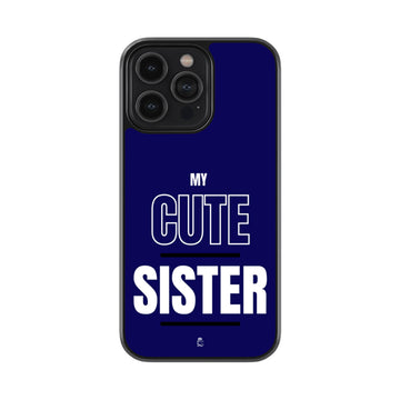 My Cute Sister  Glossy Metal Case