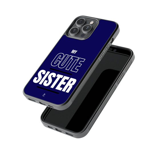 My Cute Sister  Glossy Metal Case