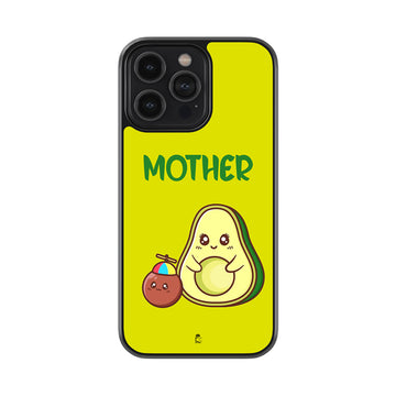 Cute Family Glossy Metal Case