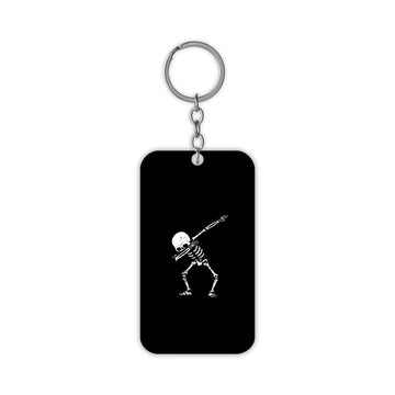 Skull Dab Keychain