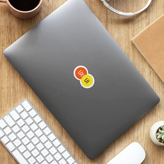 UX & UI Designer Laptop Sticker