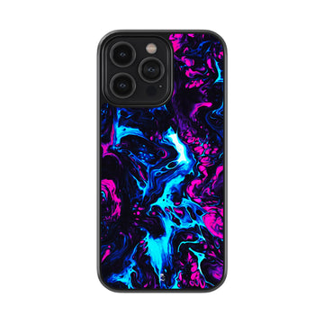 Space Fluid Liquid Design Glossy Metal Case