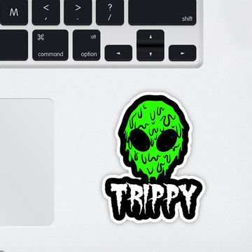 Trippy Laptop Sticker