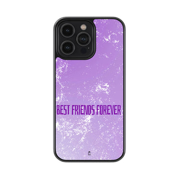 Best Friend Forever Glossy Metal Case