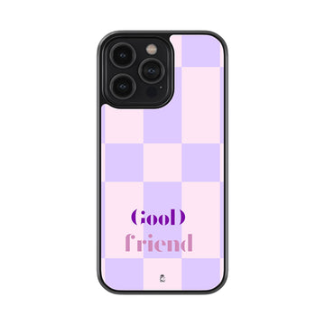 Good friend Glossy Metal Case