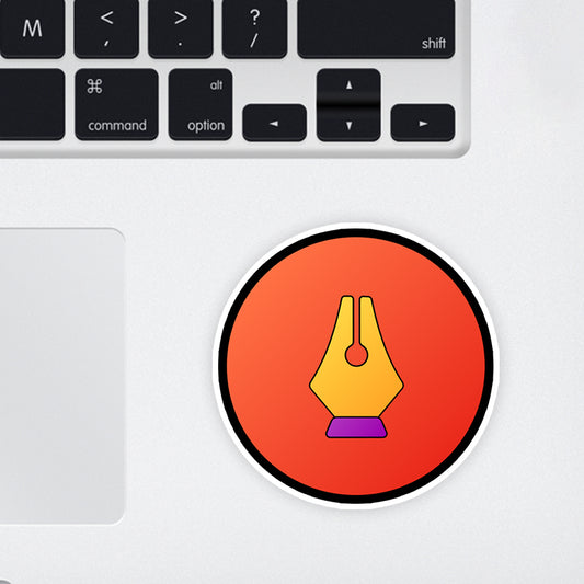 Illustrator Laptop Sticker