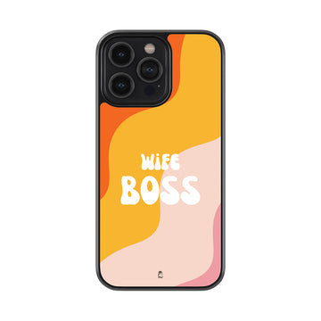 Wife Boss Glossy Metal Case
