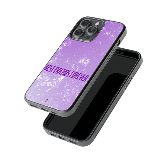 Best Friend Forever Glossy Metal Case