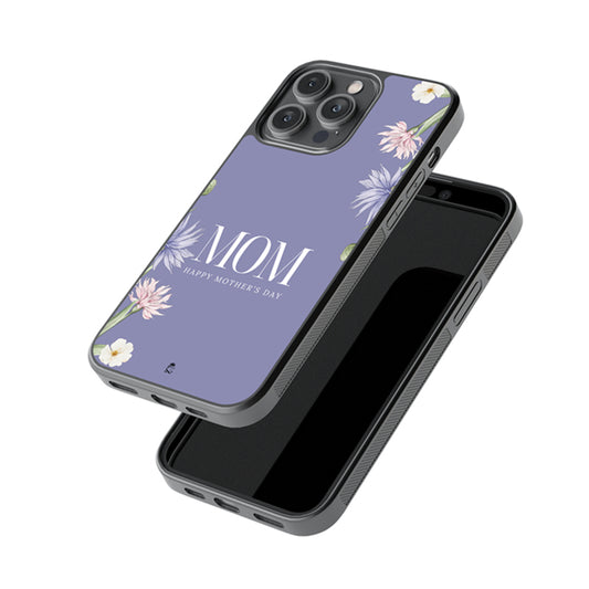 Mom Happy Mothers Day Glossy Metal Case