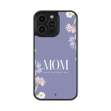 Mom Happy Mothers Day Glossy Metal Case
