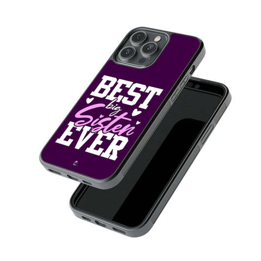Best Big Sister Ever Glossy Metal Case