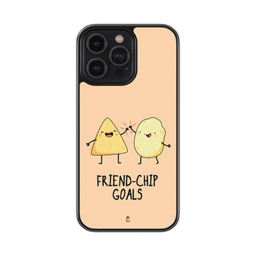 Friend-Chip Goals Glossy Metal Case