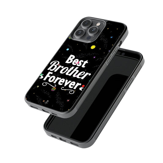 Best Brother Forever Glossy Metal Case