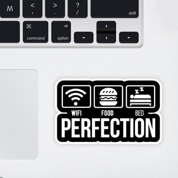 Perfection Laptop Sticker