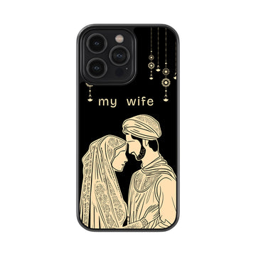 My Wife Glossy Metal Case