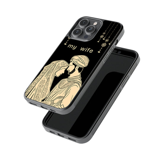 My Wife Glossy Metal Case