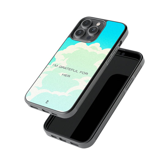 I'm Grateful For Her Glossy Metal Case