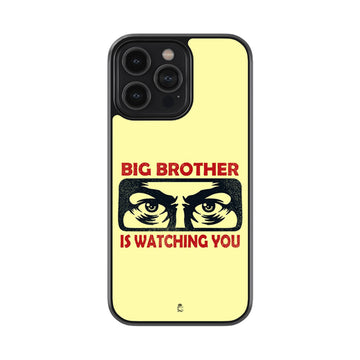 Big Brother is Watching You Glossy Metal Case