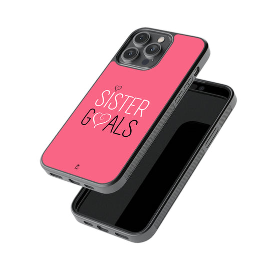 Sister Goals Glossy Metal Case