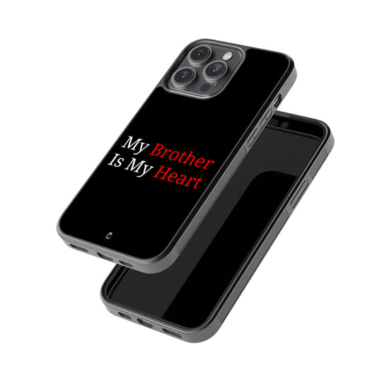 My Brother is my Heart Glossy Metal Case