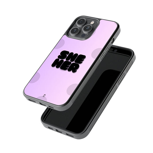 She Glossy Metal Case