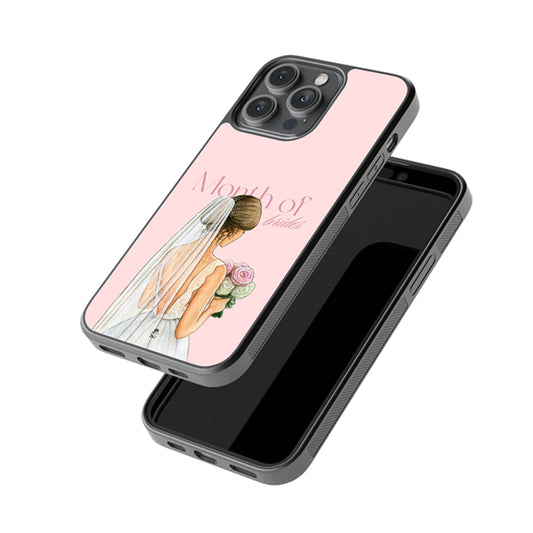 Month Of Brides Glossy Metal Case