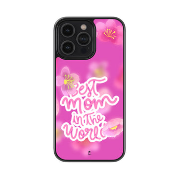 The Best Mom in the World Glossy Metal Case