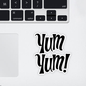 Yum Yum ! Laptop Sticker