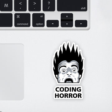 Coding Horror Laptop Sticker