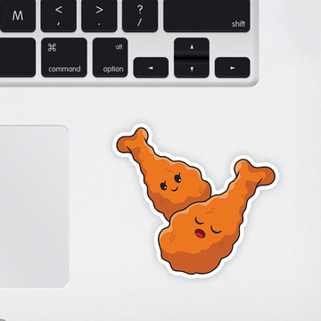 Leg Piece Laptop Sticker