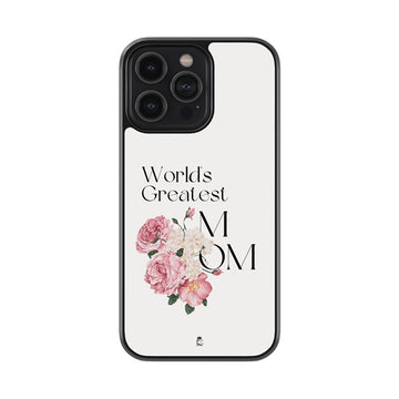 Worlds Greatest Mom Glossy Metal Case