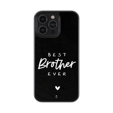Best Brother Ever Glossy Metal Case