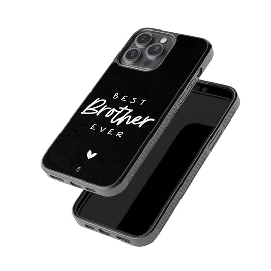 Best Brother Ever Glossy Metal Case