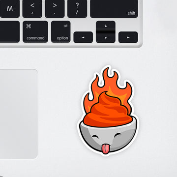 Spicy Lover Laptop Sticker