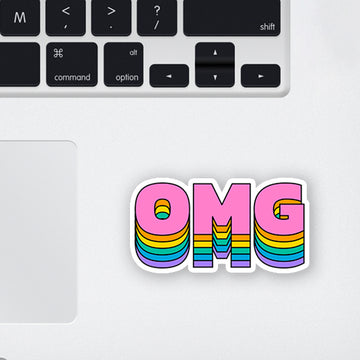 OMG Laptop Sticker