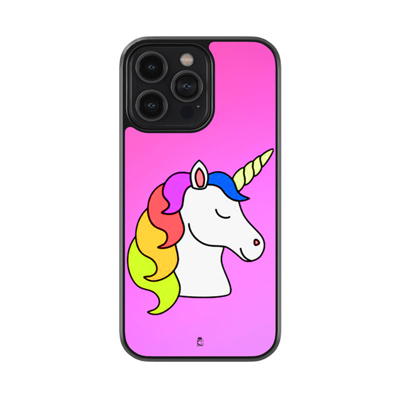 Cutie Pie Baby Unicorn Glossy Metal Case