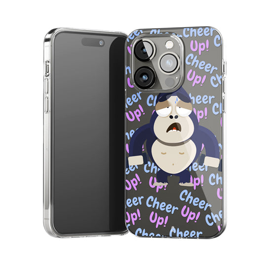 Cheer up, you can do it Clear Silicone Case