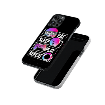 Eat, Sleep, Play, Repeat Slim Hard Case