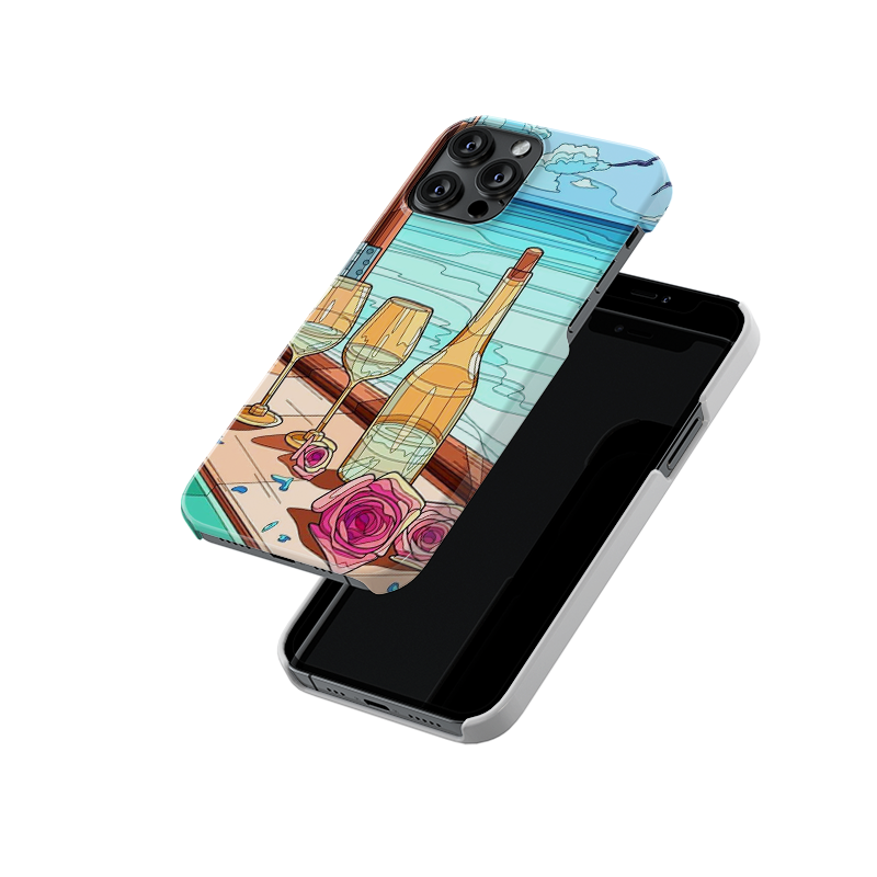 Valentine Date Line Art Slim Hard Case