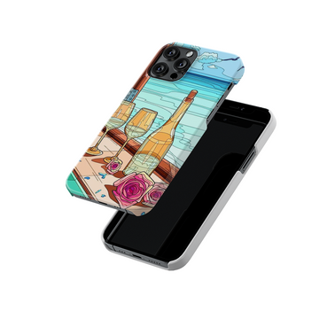 Valentine Date Line Art Slim Hard Case