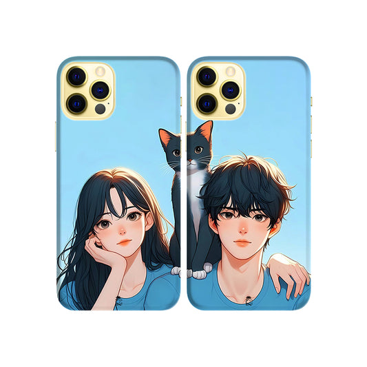 Our Family Couple Phone Case