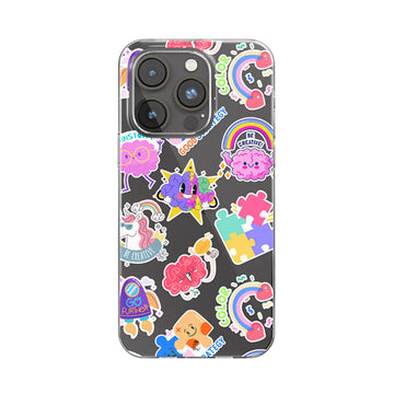 Be Creative Clear Silicone Case