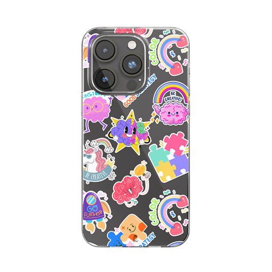 Be Creative Clear Silicone Case