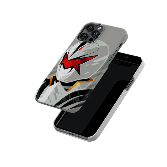 White Power Ranger Slim Hard Case