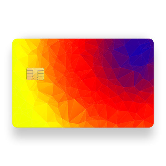 Abstarctive Lines Debit Card Skin