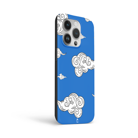 Puffy Clouds Flexible Soft Silicone Case