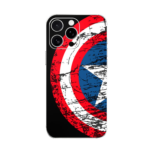 Captain America Shield Mobile Phone Skin