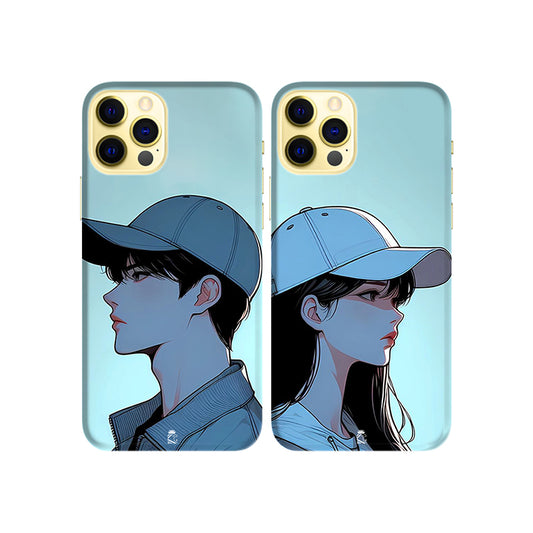 Best Couple Slim Hard Couple Phone Case